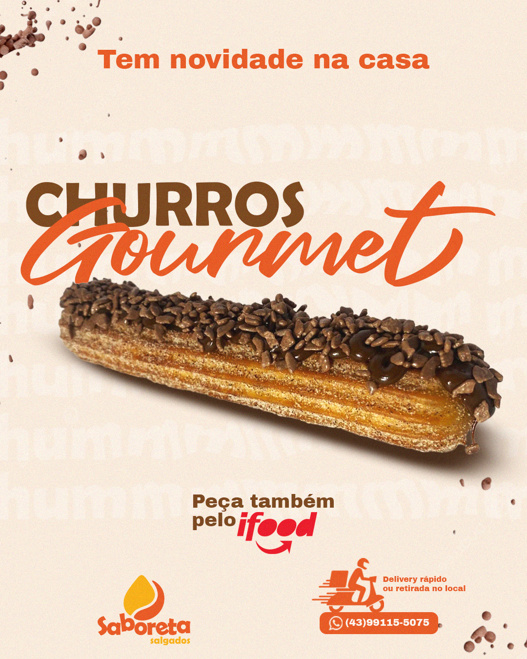 TEM NOVIDADE NA CASA